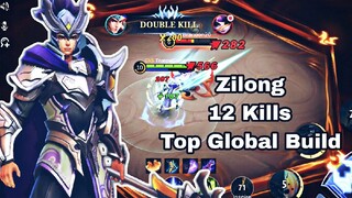 Zilong 12 kills Mobile Legends Zilong inuyasha play