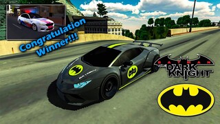 HOW TO MAKE SIMPLE BATMAN CAR WRAP (LAMBORGHINI) || CAR PARKING MULTIPLAYER