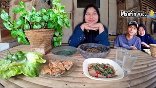 Tumis Tanaman Liar Yang Berkhasiat, Tumis Sirih Cina, Lalapan, Asin, Sambel Terasi, Masakan Kampung