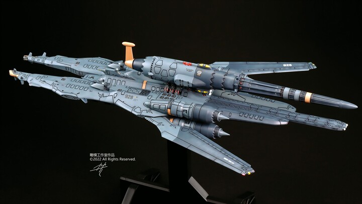 Model 2022 Work: Changsha-class Attack Ship (Saturn Fleet Version)