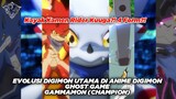 Evolusi Digimon Utama Di Anime Digimon Ghost Game - Gammamon (Champion)