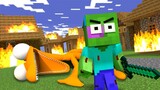 Monster School: The DEATH of ORANGE! - Rainbow Friends Sad Story | Minecraft Animation