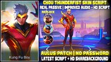Chou Thunderfist Script with Voice | Real Passive & Improved Audio with HD Sharebackground | MLBB
