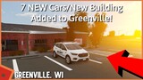 7 NEW Cars/New Building/Halloween Update Added! || Greenville