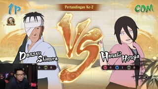 Shimura VS Hanabi Naruto x boruto gameplay