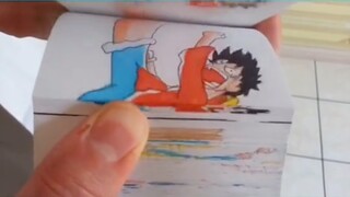 Vẽ trận chiến Luffy và Gaara cực đỉnh