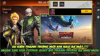 Free Fire|Nhận về 28K kim cương quay đồ ngày thanh trừng ra như mưa - Sự kiện thanh trừng sắp ra mắt