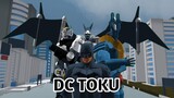 Masked Rider Knight and Dark Knight ( DC Toku ) in 3D