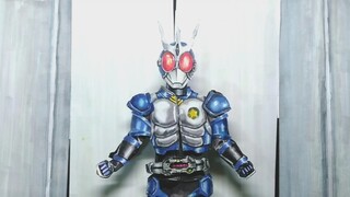 [ซีรีส์วาดด้วยมือ 11] กระดาษ 4 แผ่นเพื่อฟื้นฟูการเปลี่ยนแปลงของ Kamen Rider G3