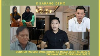 Panas Donatur Tidak sudi duit masuk ke Agus