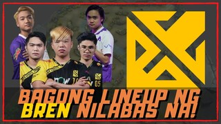 NEW LINEUP NG BREN NILABAS NA!