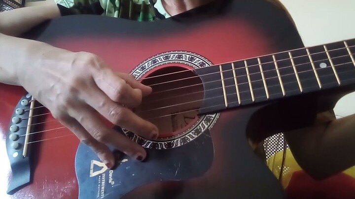 I Recorded A Short Video To Show To My Mother What I've Learned So Far In Playing A Guitar XD