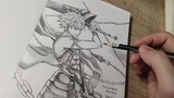 Drawing Gilgamesh Archer From Fate Grand Order 【FGO】