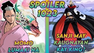 one piece 1023 spoiler. lumaki na nga si momonusuke. sanji at king may kaugnayan?