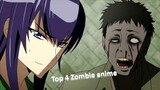 Top 4 Action Zombie anime with Badass Characters