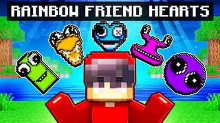 Cash Has RAINBOW FRIENDS Hearts in Minecraft!