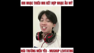 Khi nhạc thiếu nhi kết hợp nhạc US UK (Mái trường mến yêu x Levitating) | Hoàng Hiệp