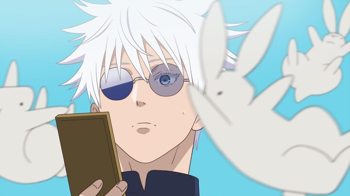 [แอนิเมชั่นคาถาน่ารักประจำวัน] Gojo Satoru ฝึกกำจัดกระต่ายร่วมกับเมกุมิน