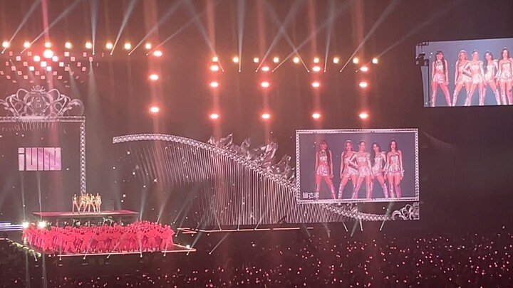 gidle Tokyo Dome 1st floor stand perspective MAMA full cut. This is the first time I can openly reco