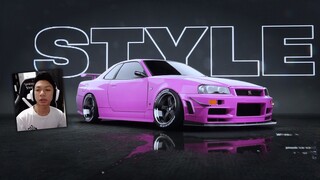 MODIFIKASI SKYLINE R34 PINKY  ! 1000HP PROJECT - NFS UNBOUND INDONESIA