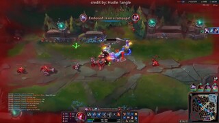 Jayce giẫm phải nấm của teemo chết trong cay cú cực hài trong liên minh huyền thoại #game