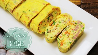 Korean Egg Roll/Rolled Omelet
