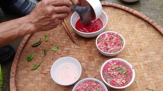Thử Đánh Tiết Canh Ngan Bổi Lợn _Và_Cái_Kết_| ẨM THỰC QUÊ