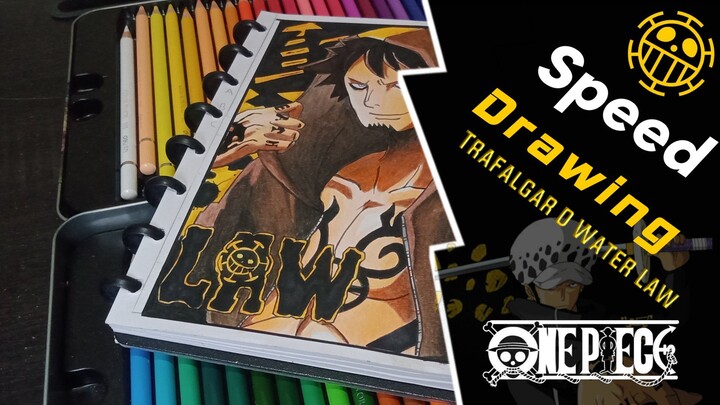 Speed Drawing Trafalgar D Law [One Piece]