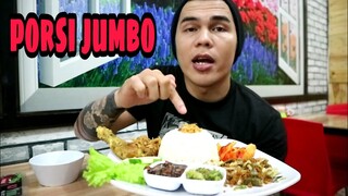 Ayam penyet dengan lauk terbanyak , gagal diet || kuliner malam | makan tatto
