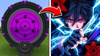 PORTAL DO SASUKE UCHIHA DO NARUTO NO MINECRAFT ‹‹ P3DRU ››