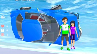 Sakura Takagi Naik Mobil Di Pacu Jalur Pipa Bonyok 🤫🤐 Sakura School Simulator - Game @Ebi Gamespot