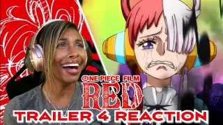THE BEGINNING OF THE END? | ONE PIECE FILM RED TRAILER 4 REACTION