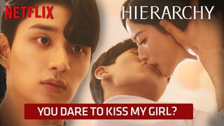Hierarchy - Lee Chae Min Kisses Roh Jeong Eui in front of Kim Jae Won to provoke [ENGSUB]