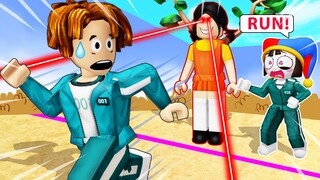 ROBLOX Brookhaven 🏡RP: Digital Circus 🎪 but They're in Squid Game 🎮| Gwen Gaming Roblox