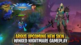 Argus New Upcoming Season 27 Reward Skin Winged Nightmare Gameplay | Mobile Legends: Bang Bang