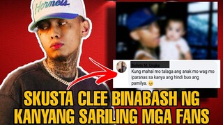 SKUSTA CLEE BINABASH NG KANYANG MISMO MGA FANS DAHIL SA GINAWANG PAGBATI NYA SA KANYANG ANAK