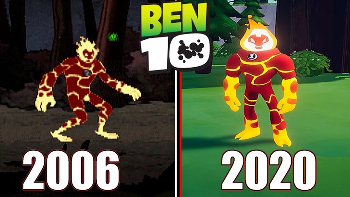 Ben 10 Games Evolution (2006 - 2020)