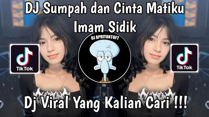 DJ SUMPAH DAN CINTA MATIKU IMAM SIDIK | DJ INILAH SUMPAHKU DENGARLAH DUNIA VIRAL TIKTOK 2024 !