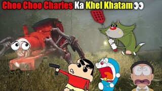Choo Choo Charles Ka Khel Khatam kar Diya😂 | Doraemon, Jack, Nobita, shinchan
