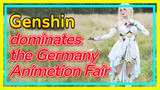 Genshin dominates the Germany Animetion Fair