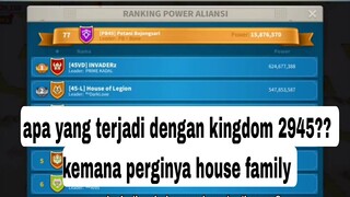 apa yang terjadi dengan project indo 2945?? kenapa house family tidak ada #riseofkingdoms