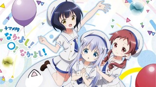 Gochuumon wa Usagi Desu ka? Bloom Ending Full 「Nakayoshi! ○! Nakayoshi!」 Chimame-tai