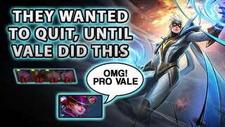 The Team Was Losing Hope, Until Vale Did This | Mobile Legends