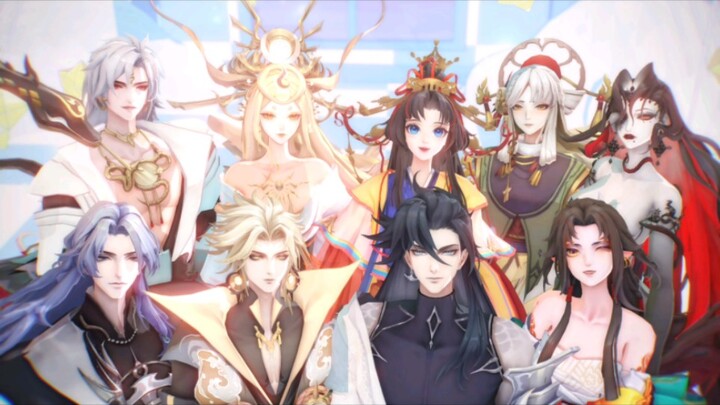 [Onmyoji MMD/All members of Takamagahara] Sparkle✩︎