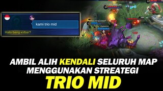 TRIO MID. Strategi Apa lagi tuh? Mobile Legends