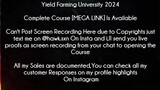 Yield Farming University 2024 Course download