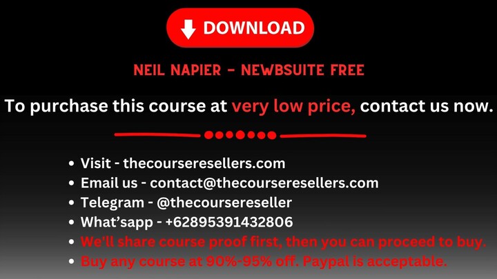 Neil Napier - NewBSuite Free