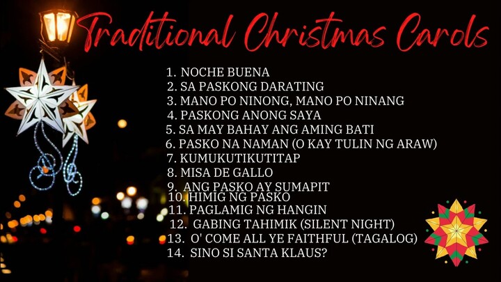 TRADITIONAL TAGALOG CAROLING SONGS -- PINOY KAROLING -- TRADISYUNAL NA PAMASKONG AWIT- PASKONG PINOY