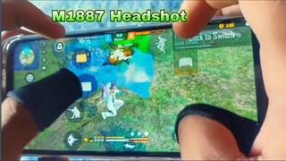 Realme narzo 20pro free fire gameplay test 4 finger claw handcam m1887 onetap headshot 90HZ display