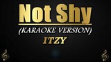 Not Shy - ITZY (Karaoke/Instrumental)